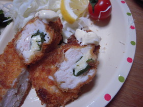 イタリア~ンな♪ささみのはさみ揚げ