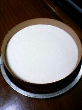 まぜて冷やすだけ♪簡単レアチーズケーキ☆