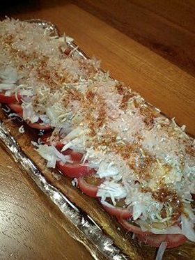 トマトと新玉ねぎのサラダ