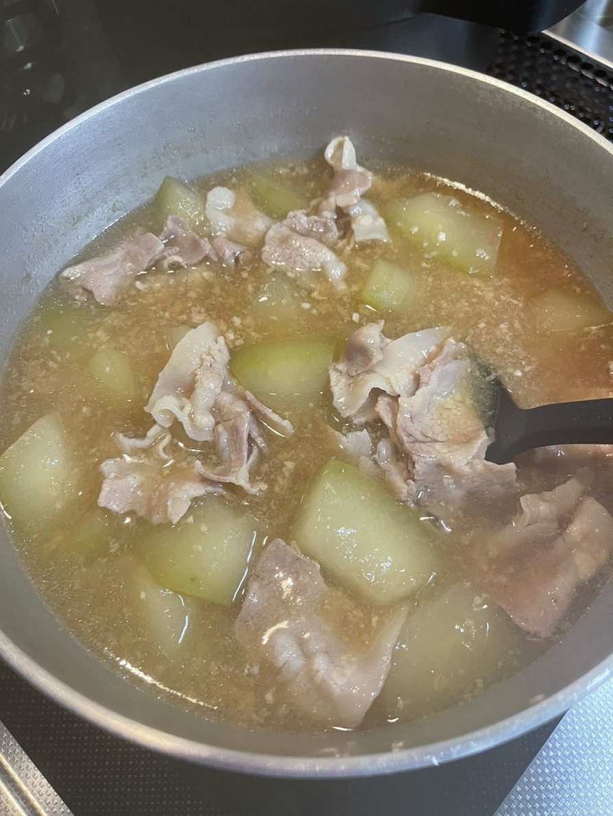 冬瓜と豚バラのとろとろ醤油麹おかずスープの画像