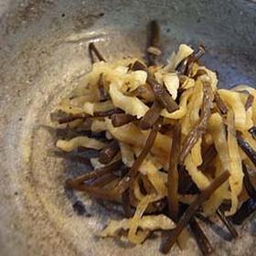 切干大根で作る一品