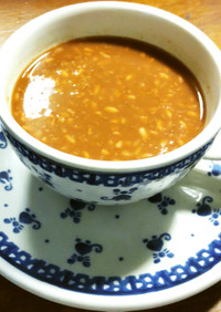 SDGs　小豆の煮汁+オートミール+米麹