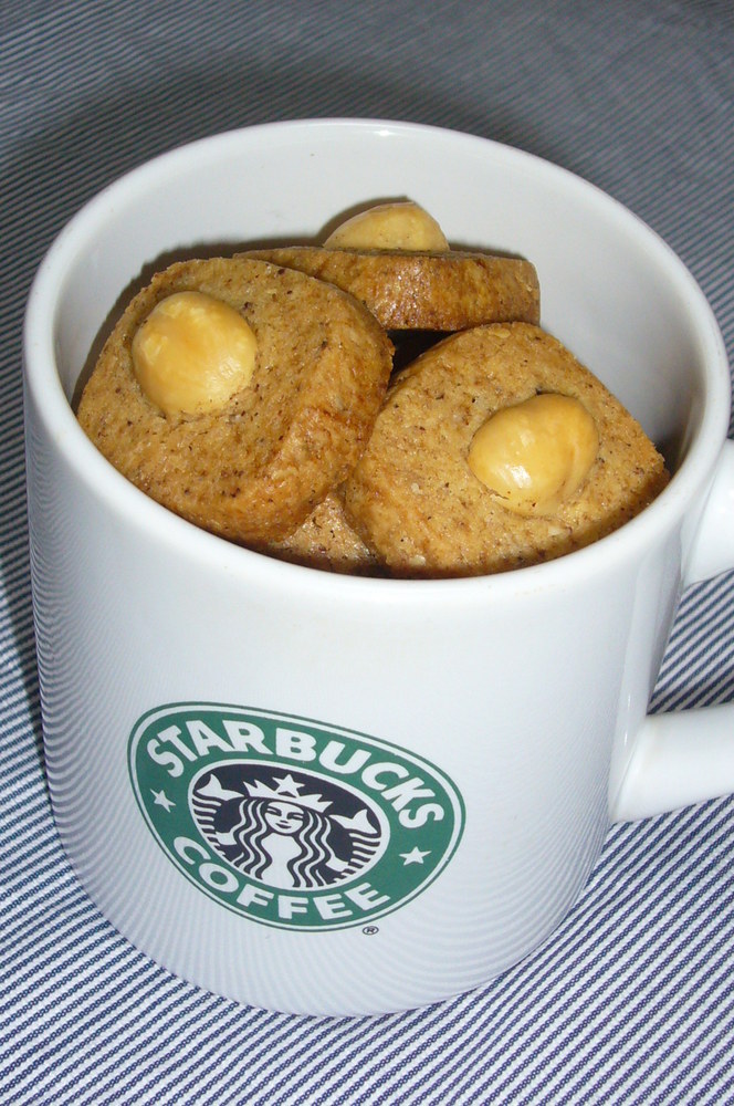 ♡コーヒーとヘーゼルナッツのクッキー♡の画像