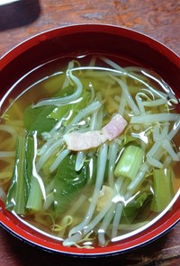 生姜スープ（醤油ベース）