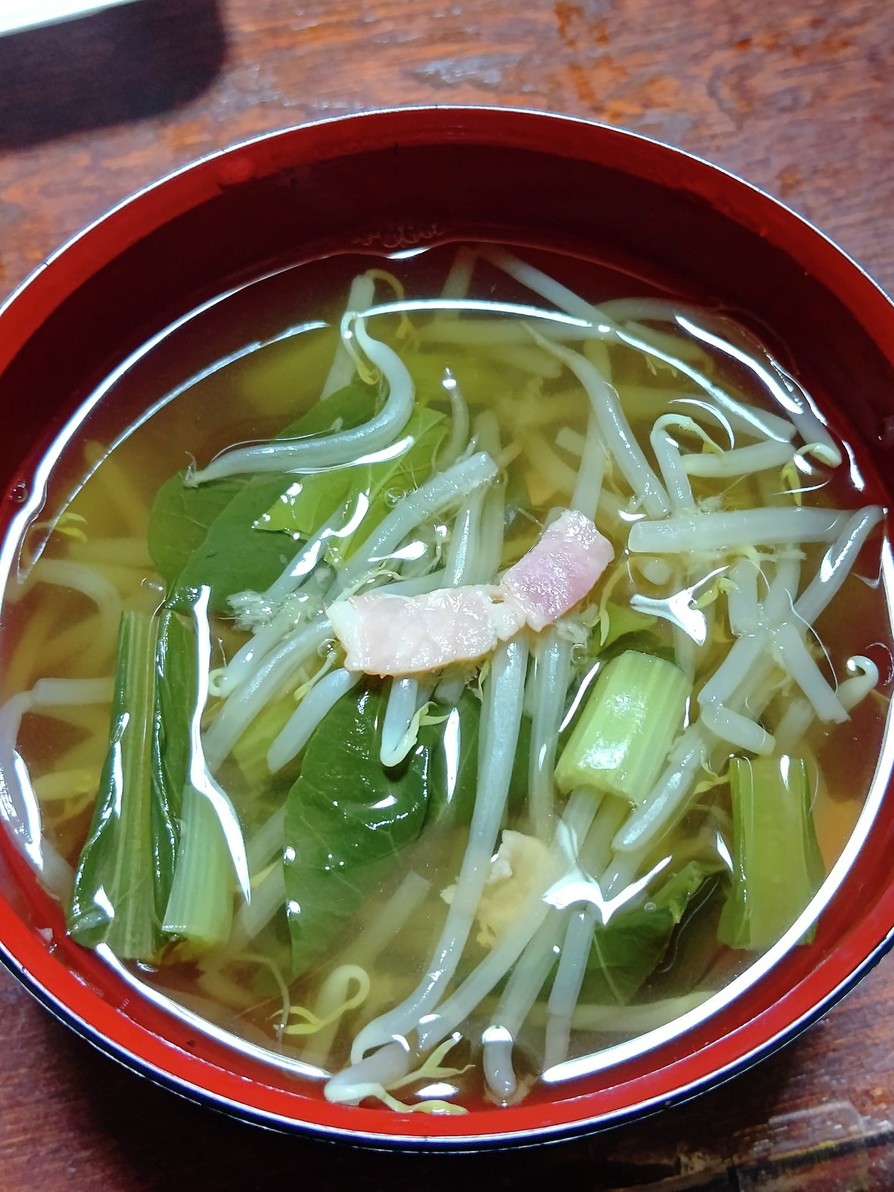 生姜スープ（醤油ベース）の画像