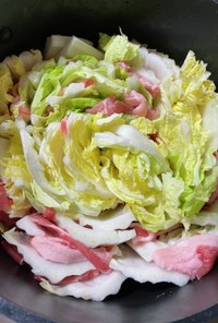 【簡単】豚肉と白菜　ミルフィーユ鍋