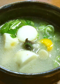 鮒寿司（鮒ずし）の頭と飯のスープ＆お雑煮