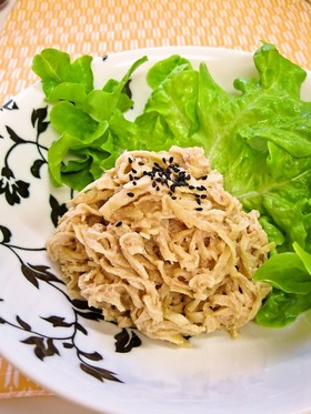 切干大根のシーマヨ和え
