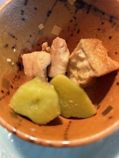 ホクホク宇宙芋と厚揚げ鶏肉のコロコロ煮の写真