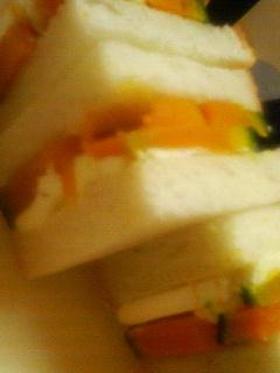 かぼちゃクリチーサンド