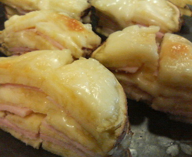 さつま芋deミルフィーユ☆ハム＆チーズの写真