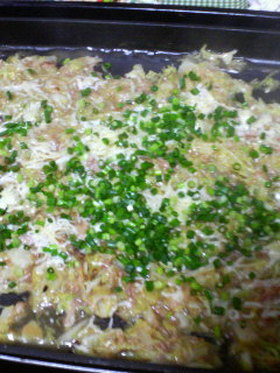簡単!もんじゃ焼き♪