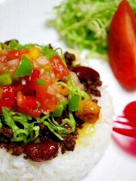 栄養満点☆くせになる~カレータコライス~