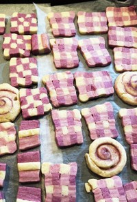 紫芋バタークッキー