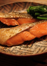 …生鮭…バター煮魚