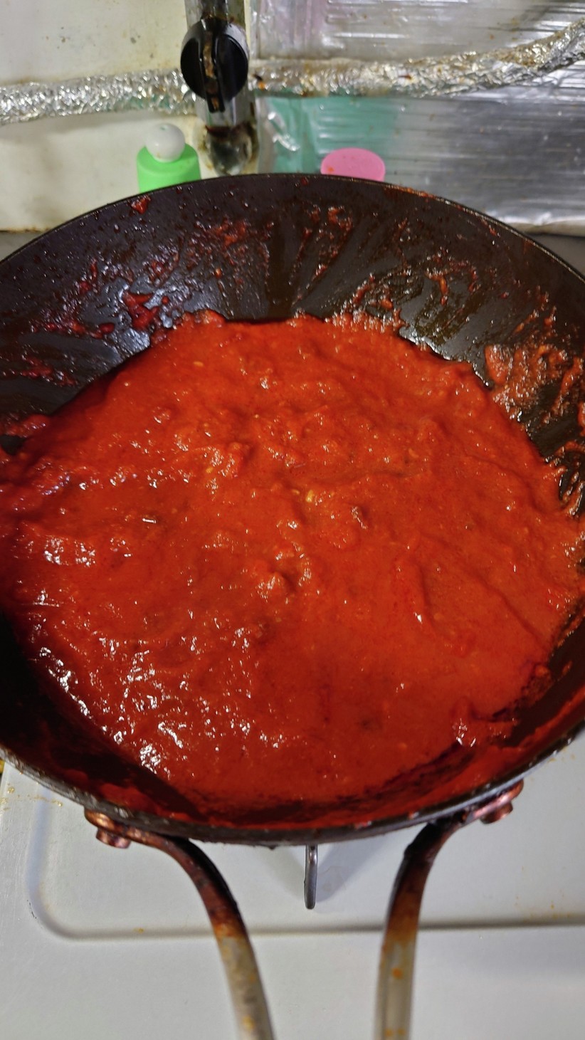 ヨウサマの減塩おやじの好きなトマトソースの画像