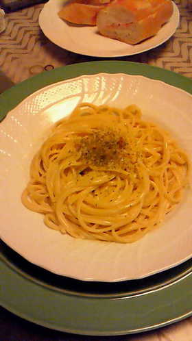 簡単☆うにクリームパスタ