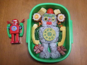 キャラ弁 でんわロボット