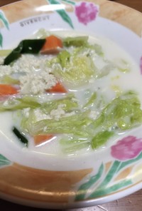 高野豆腐のホワイトシチュー