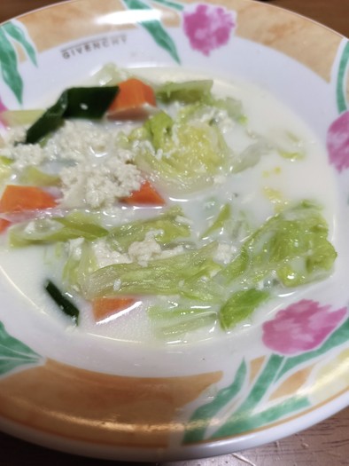 高野豆腐のホワイトシチューの写真