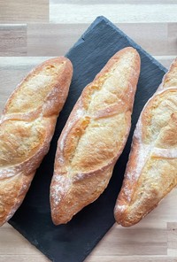 材料4つ!作りやすいフランスパン