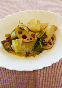 冬野菜のラタトゥイユ