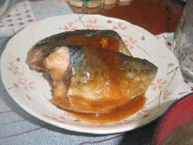 【サバのみそ煮】