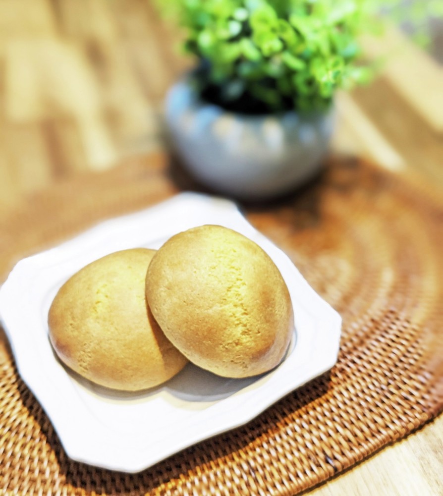 大豆粉のふわふわ( *´꒫`)♡パンの画像