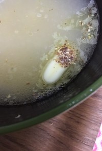 ゆうげの味噌汁/えのきだけとバター/時短