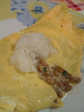 *マヨラーに捧げる♪納豆オムレツ*