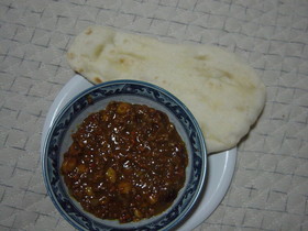 豆入りキーマカレー