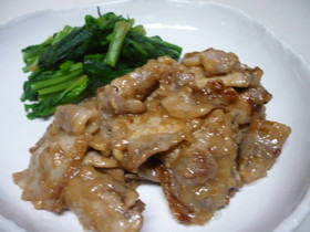 豚肉の味噌焼き