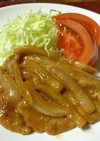 【腸活レシピ】塩麹と味噌の豚肉生姜焼き