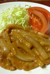 【腸活レシピ】塩麹と味噌の豚肉生姜焼き