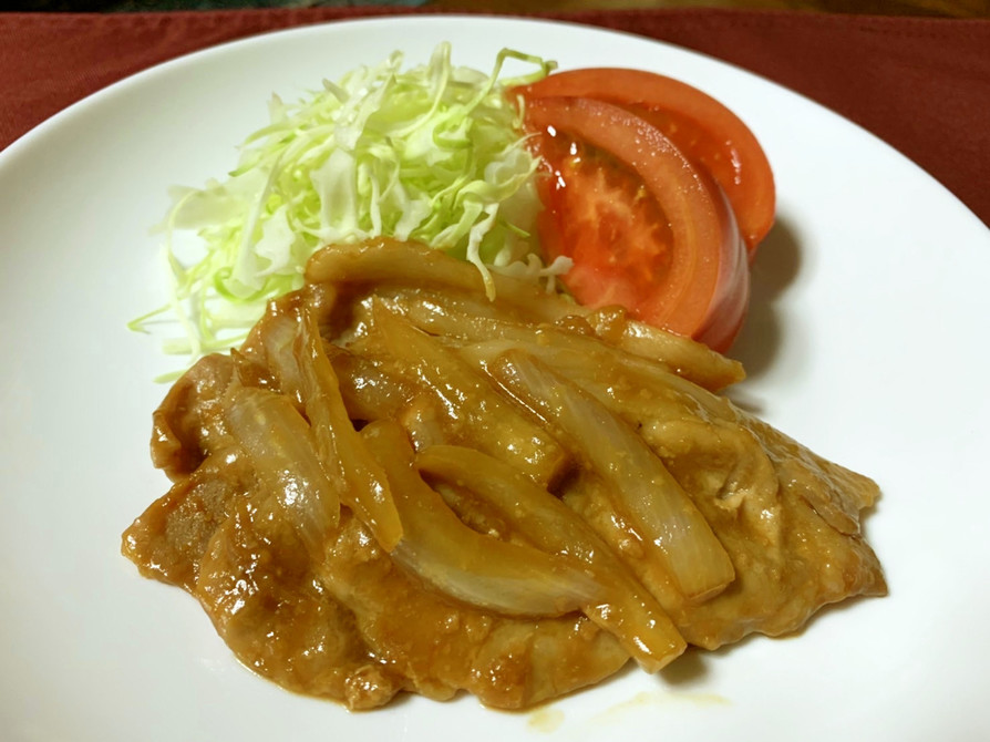 【腸活レシピ】塩麹と味噌の豚肉生姜焼きの画像