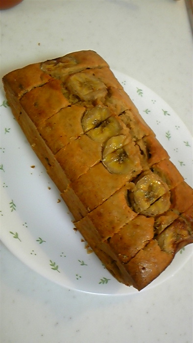 バナナパウンドケーキの写真