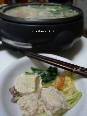 ご飯入りでふんわり♪鳥つくね