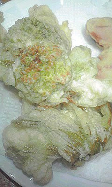 べジフルーツオイルで天ぷら！の写真