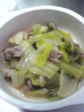 ☆白菜と豚肉の簡単煮☆