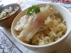 料亭の味!! おいしい鯛めし