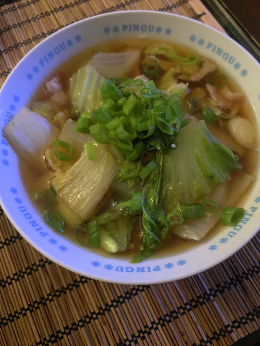 白菜使い切り簡単スープの画像