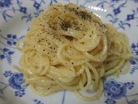 黒コショウのパスタ