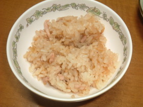 いかの塩辛で炊き込みご飯