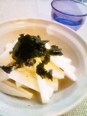 シャクシャク♪ 山芋の酢の物