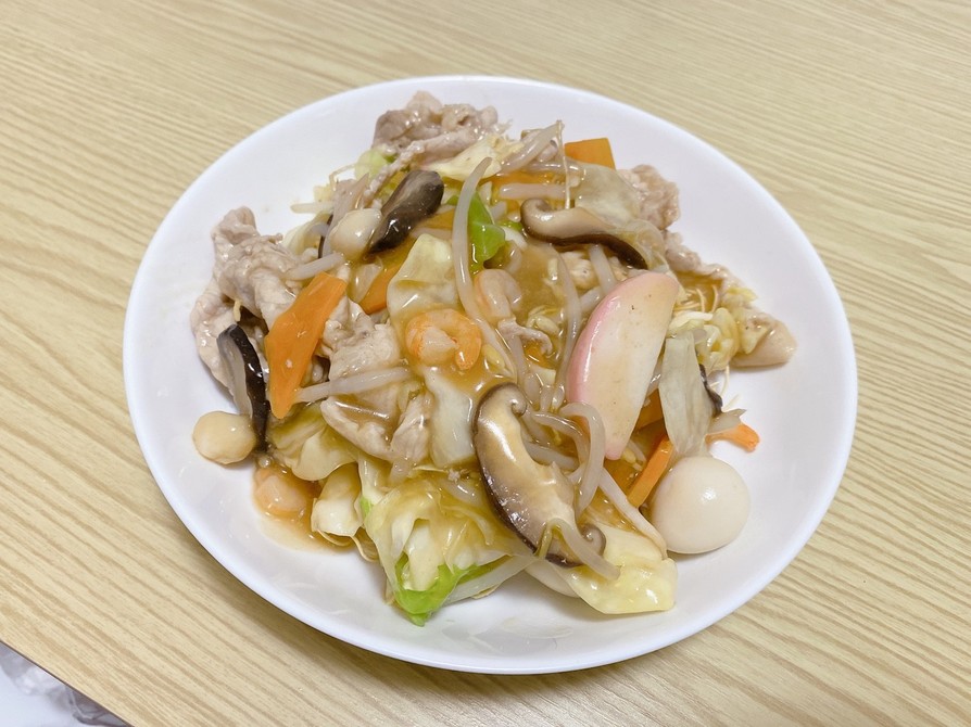 皿うどん by クックV8PP37☆ 【クックパッド】 簡単おいしいみんなのレシピが396万品