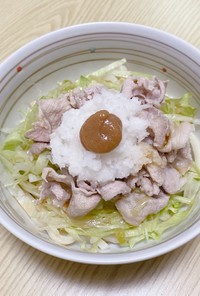 梅おろし麺