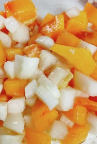 柿と大根の塩麹マリネ　ビタミンC豊富！