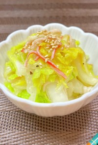 【白菜✖️カニカマ】オイマヨ濃サラダ