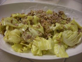 なんてことないおかず☆キャベツ炒め
