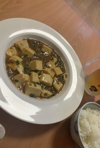 普通の麻婆豆腐